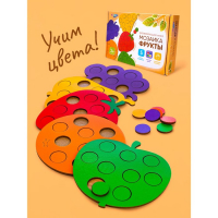 Мозаика &laquo;Фрукты&raquo; набор 5 шт.