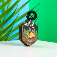 Подвеска автомобильная Grand Caratt Время приключений, дерево, войлок Подвеска автомобильная Grand Caratt Время приключений, дерево, войлок