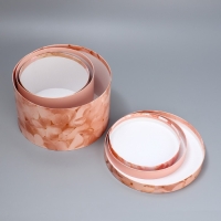 Набор шляпных коробок 3 в 1, упаковка подарочная, «Бежевый», 18 х 18 х 13‒25 х 25 х 15 см Набор шляпных коробок 3 в 1, упаковка подарочная, «Бежевый», 18 х 18 х 13‒25 х 25 х 15 см