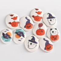 Посыпка медальоны сахарная с картинкой микс: &laquo;Хэллоуин&raquo;, для декора капкейков, торта, напитков, 20 гр