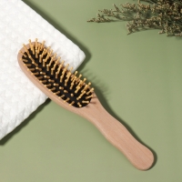 Расчёска массажная, деревянная, 5 × 22 см, цвет «светлое дерево» Расчёска массажная, деревянная, 5 × 22 см, цвет «светлое дерево»