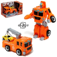 Конструктор винтовой «Эвакуатор», 2 в 1 робот-машина Конструктор винтовой «Эвакуатор», 2 в 1 робот-машина