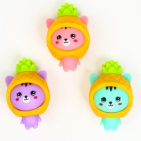 Мялка &laquo;Котик&raquo; с пастой, цвета МИКС