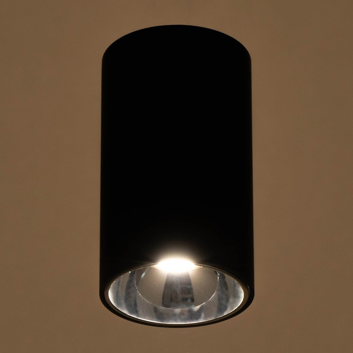 Светильник 671516/1 LED 12Вт черный-серебро 7,5х7,5х15 см BayerLux Светильник 671516/1 LED 12Вт черный-серебро 7,5х7,5х15 см BayerLux