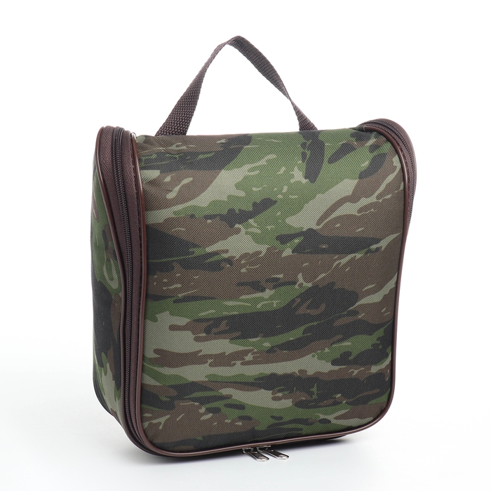 Косметичка на молнии, цвет камуфляж Косметичка на молнии, цвет камуфляж