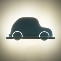 Бра "Машинка" LED 24Вт синий 30х26 см