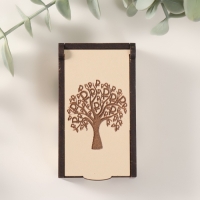 Шкатулка "Дерево" 7х4х2 см