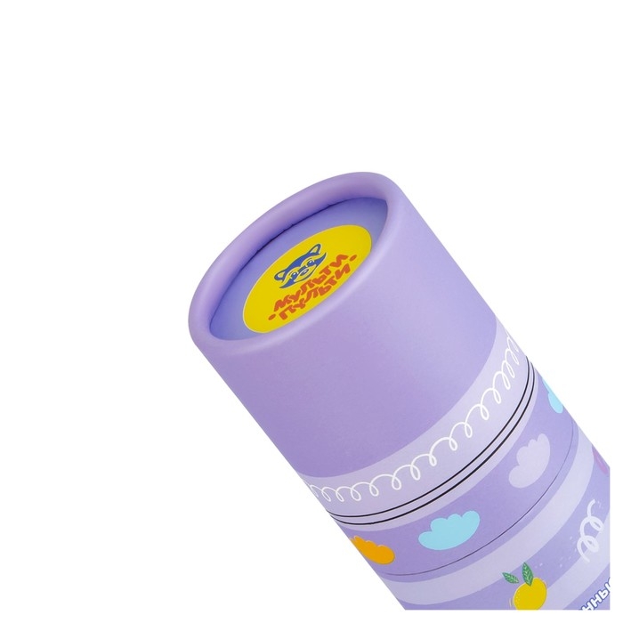 Карандаши 24 цвета Мульти-Пульти Карандаши 24 цвета Мульти-Пульти "Друзья енота", трёхгранные, заточенные, в тубусе