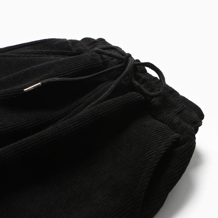 Брюки для мальчиков, НАЧЁС, цвет чёрный, рост 104-110 см