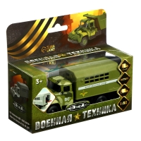 Грузовик металлический «ЗИЛ. Армия», 1:52, инерция Грузовик металлический «ЗИЛ. Армия», 1:52, инерция