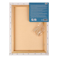 Холст на подрамнике, хлопок 100%, 30 х 40 х 1,8 см, акриловый грунт, крупнозернистый, 400 г/м2, "Московская Палитра" Холст на подрамнике, хлопок 100%, 30 х 40 х 1,8 см, акриловый грунт, крупнозернистый, 400 г/м2, "Московская Палитра"