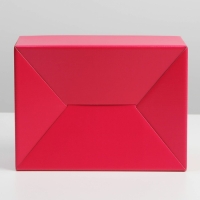 Коробка подарочная складная, упаковка, &laquo;Фуксия&raquo;, 26 х 19 х 10 см