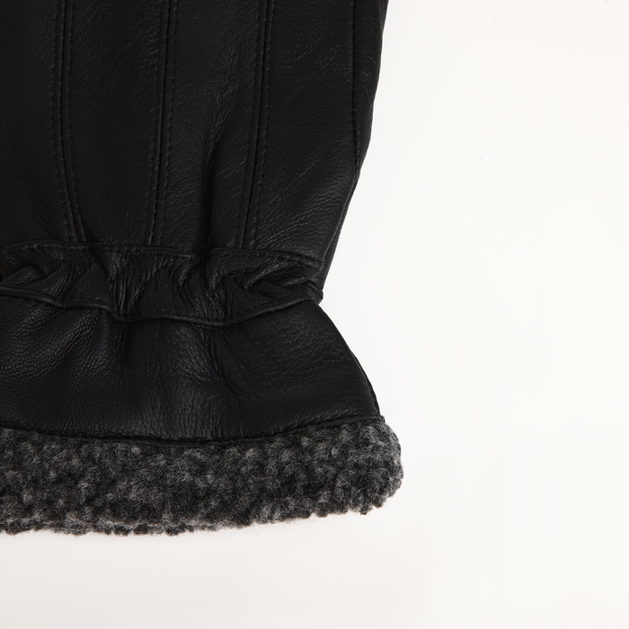 Перчатки мужские, размер XXL, с утеплителем, цвет чёрный Перчатки мужские, размер XXL, с утеплителем, цвет чёрный