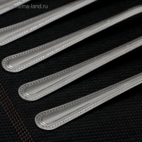 Набор вилок столовых &laquo;Ванесса&raquo;, h=19,5 см, 12 шт, цвет серебряный