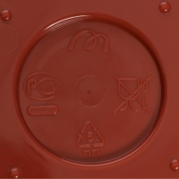 Горшок с поддоном &laquo;Фелиция&raquo;, 1,8 л, цвет терракотовый