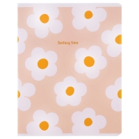 Тетрадь 60 листов в клетку на скрепке "Время фантазий", обложка мелованный картон, выборочный лак, МИКС Тетрадь 60 листов в клетку на скрепке "Время фантазий", обложка мелованный картон, выборочный лак, МИКС