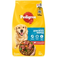 Сухой корм Pedigree для взрослых собак всех пород, говядина, 2,2 кг. Сухой корм Pedigree для взрослых собак всех пород, говядина, 2,2 кг.