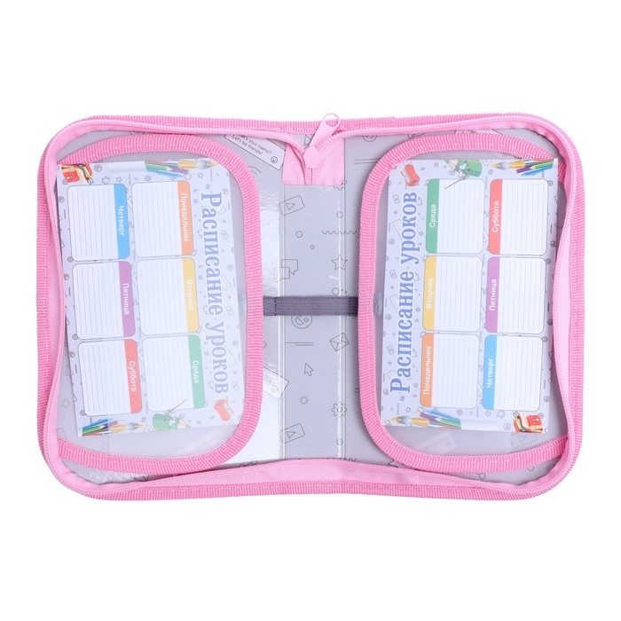 Пенал 1 секция, 130 х 210 х 40 мм, 2 откидные планки, тканевый, Calligrata TOP, Content Пенал 1 секция, 130 х 210 х 40 мм, 2 откидные планки, тканевый, Calligrata TOP, Content "Балерина"