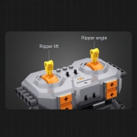 Конструктор радиоуправляемый «Строительный бульдозер», 2826 деталей, масштаб 1:17 Конструктор радиоуправляемый «Строительный бульдозер», 2826 деталей, масштаб 1:17