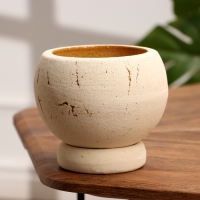 Горшок цветочный "Шар микро", 1,2 л, диаметр 14 см, высота 12 см Горшок цветочный "Шар микро", 1,2 л, диаметр 14 см, высота 12 см