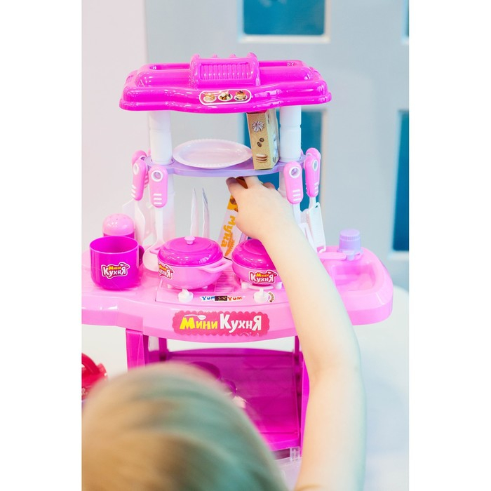 Игровой модуль кухня «Готовим весело» с аксессуарами, свет, звук, высота 46 см Игровой модуль кухня «Готовим весело» с аксессуарами, свет, звук, высота 46 см