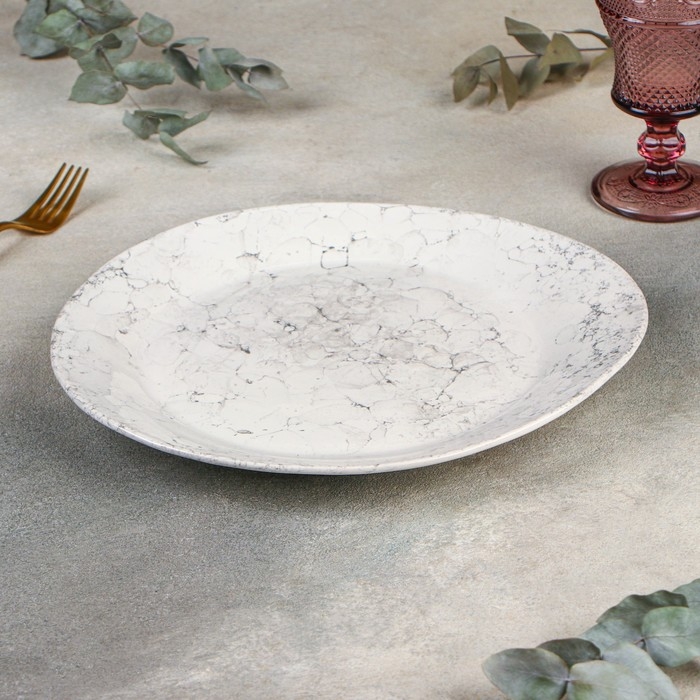 Тарелка фарфоровая Bolla bianca, 30&times;28 см, h=3 см