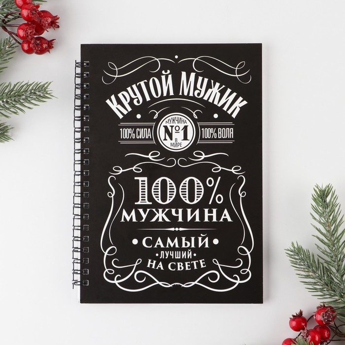 Новый год. Ежедневник в подарочной коробке &laquo;Хозяину жизни&raquo;, А5, 60 листов, на гребне