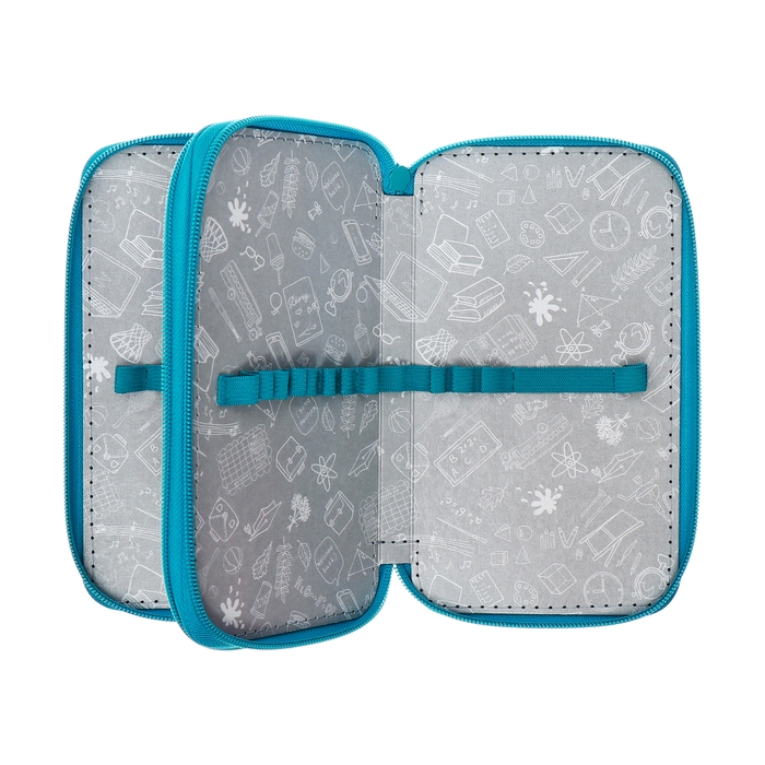 Пенал 2 секции 110*190 лам.кар ПКК 11-19 3D лак дев "Котик Карамелька" 72967