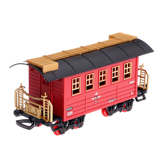 Железная дорога «Классика», свет и звук, с дымом, работает от батареек Железная дорога «Классика», свет и звук, с дымом, работает от батареек