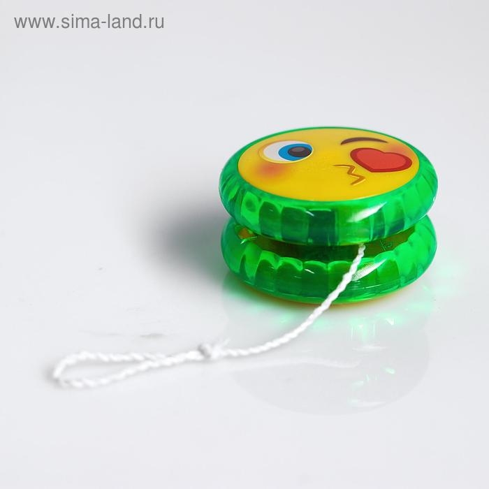 Йо-Йо «Смайл», световой, виды МИКС Йо-Йо «Смайл», световой, виды МИКС