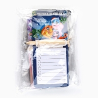 Магнит новогодний с блоком для записи и карандашом &laquo;Новый год: Новогодний&raquo;, МИКС