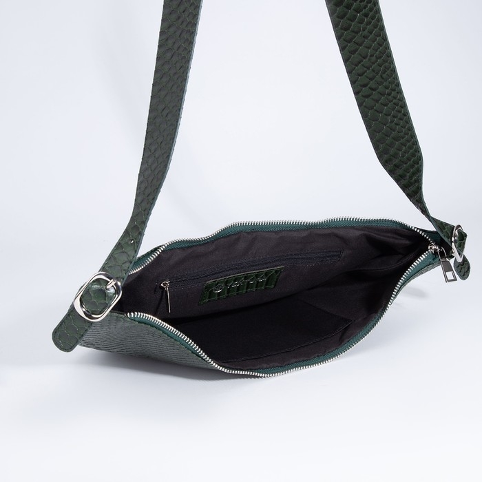 Сумка женская через плечо TEXTURA, маленький размер, цвет зелёный Сумка женская через плечо TEXTURA, маленький размер, цвет зелёный