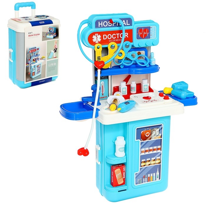 Игровой набор &laquo;Доктор&raquo; в чемоданчике, с аксессуарами