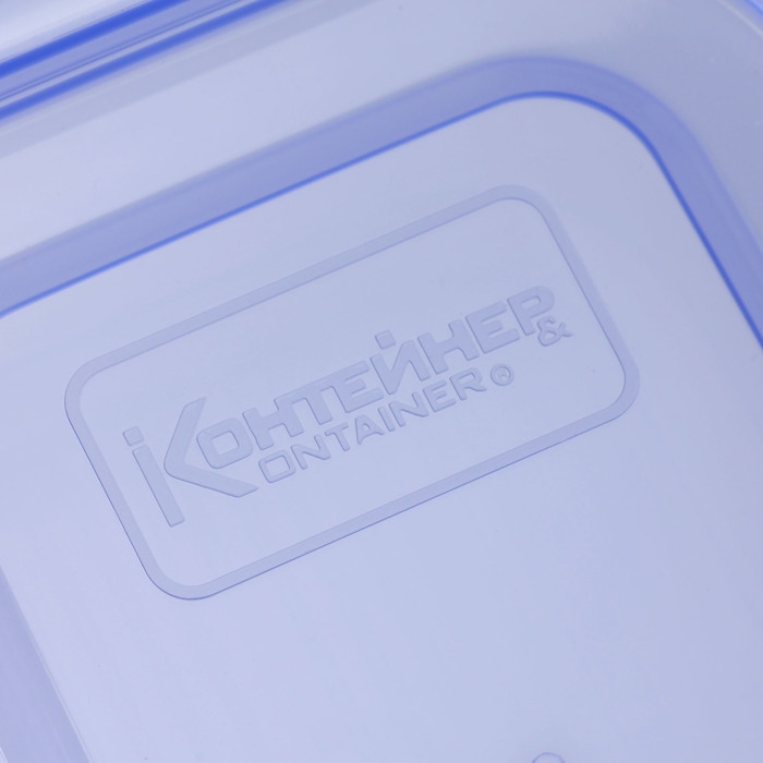 Контейнер для продуктов с паровыпуском, 500 мл, 16&times;11&times;5 см, прямоугольный, цвет микс