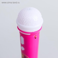 Микрофон музыкальный &laquo;Принцессы&raquo;, звук, свет