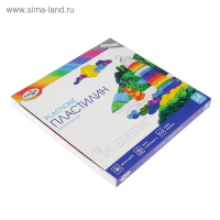 Пластилин 24 цвета 480 г, "Гамма" "Классический", со стеком Пластилин 24 цвета 480 г, "Гамма" "Классический", со стеком