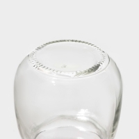 Банка стеклянная для хранения сыпучих продуктов Доляна &laquo;Парфе&raquo;, 200 мл, 7,3&times;7,2 см, с пробковой крышкой