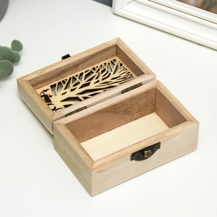 Шкатулка дерево для росписи To LOVE 6х10х5 см Шкатулка дерево для росписи To LOVE 6х10х5 см