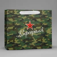 Пакет подарочный ламинированный горизонтальный, упаковка, «Звезда», ML 27 х 23 х 11.5 см Пакет подарочный ламинированный горизонтальный, упаковка, «Звезда», ML 27 х 23 х 11.5 см