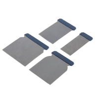 Набор шпателей ТУНДРА, "японские", металлические, 50-80-100-120 мм, 4 шт. Набор шпателей ТУНДРА, "японские", металлические, 50-80-100-120 мм, 4 шт.