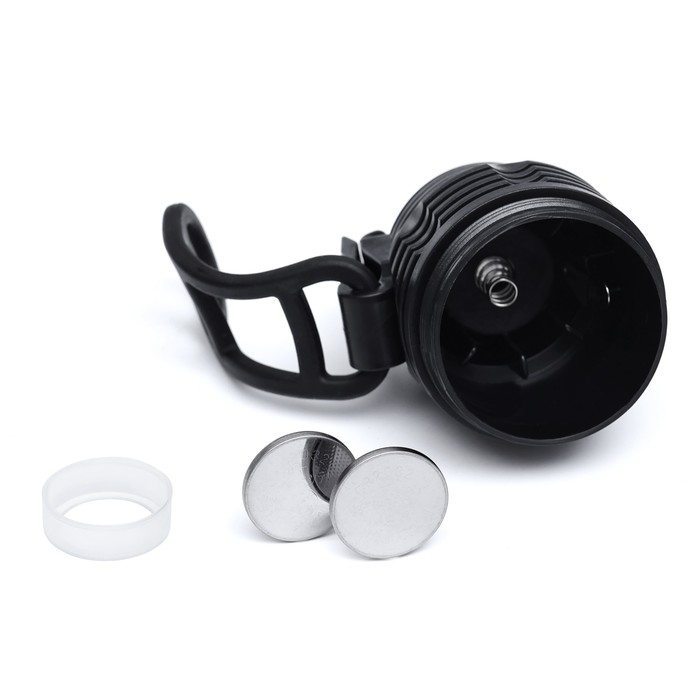 Фонарь велосипедный передний, водонепроницаемый, 1 режим, CR2032, красный Фонарь велосипедный передний, водонепроницаемый, 1 режим, CR2032, красный