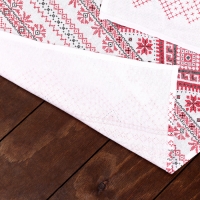 Рушник льняной &laquo;Орнамент&raquo;, 150 х 40см