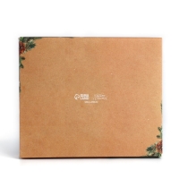 Коробка под 4 конфеты и шоколад с ячейками &laquo;С Новым годом!&raquo; 18 х 15 х 3 см, Новый год