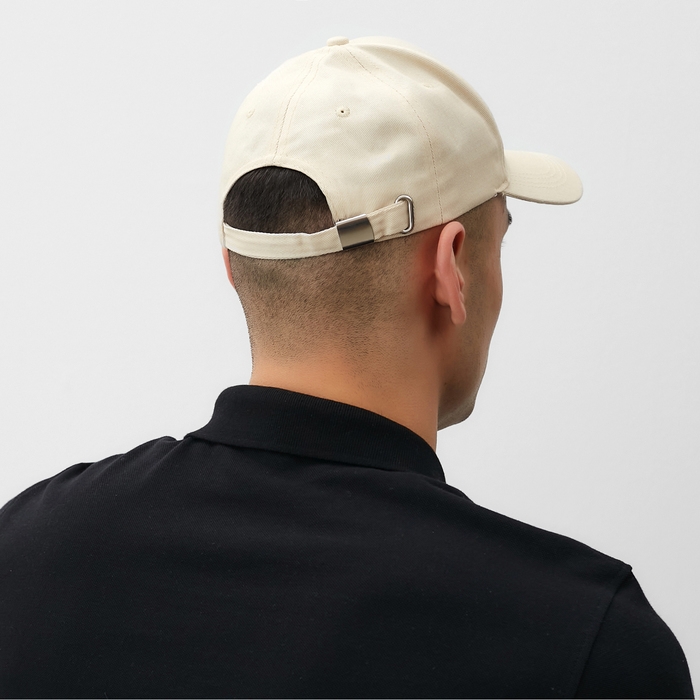 Кепка женская однотонная MINAKU цвет бежевый, р-р 58 Кепка женская однотонная MINAKU цвет бежевый, р-р 58