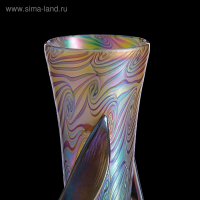 Ваза интерьерная "Iris Leaf Glass", 33 см Ваза интерьерная "Iris Leaf Glass", 33 см