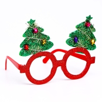 Карнавальные очки &laquo;Ёлочки&raquo; МИКС