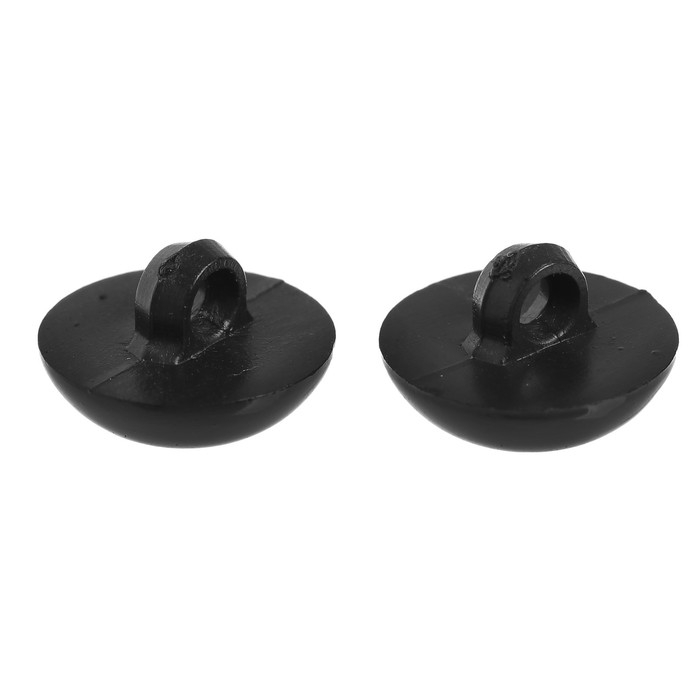 Глаза пришивные, набор 80 шт., размер 1 шт. &mdash; 1,5 см