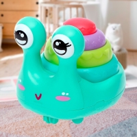 Развивающая игрушка &laquo;Улиточка&raquo;, двигается, МИКС