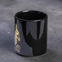 Кружка керамическая &laquo;Лучший из лучших&raquo;, 300 мл, цвет чёрный