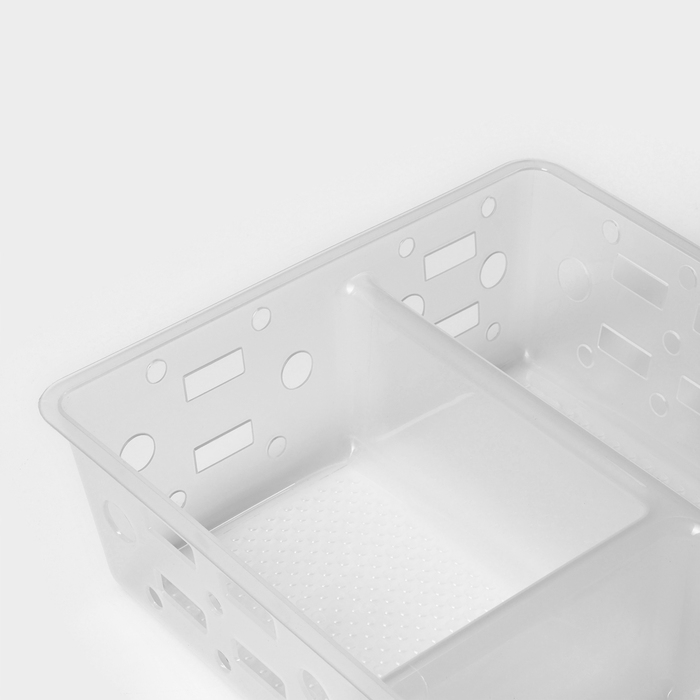 Набор органайзеров универсальных (S+M+L), 3 шт, цвет прозрачный